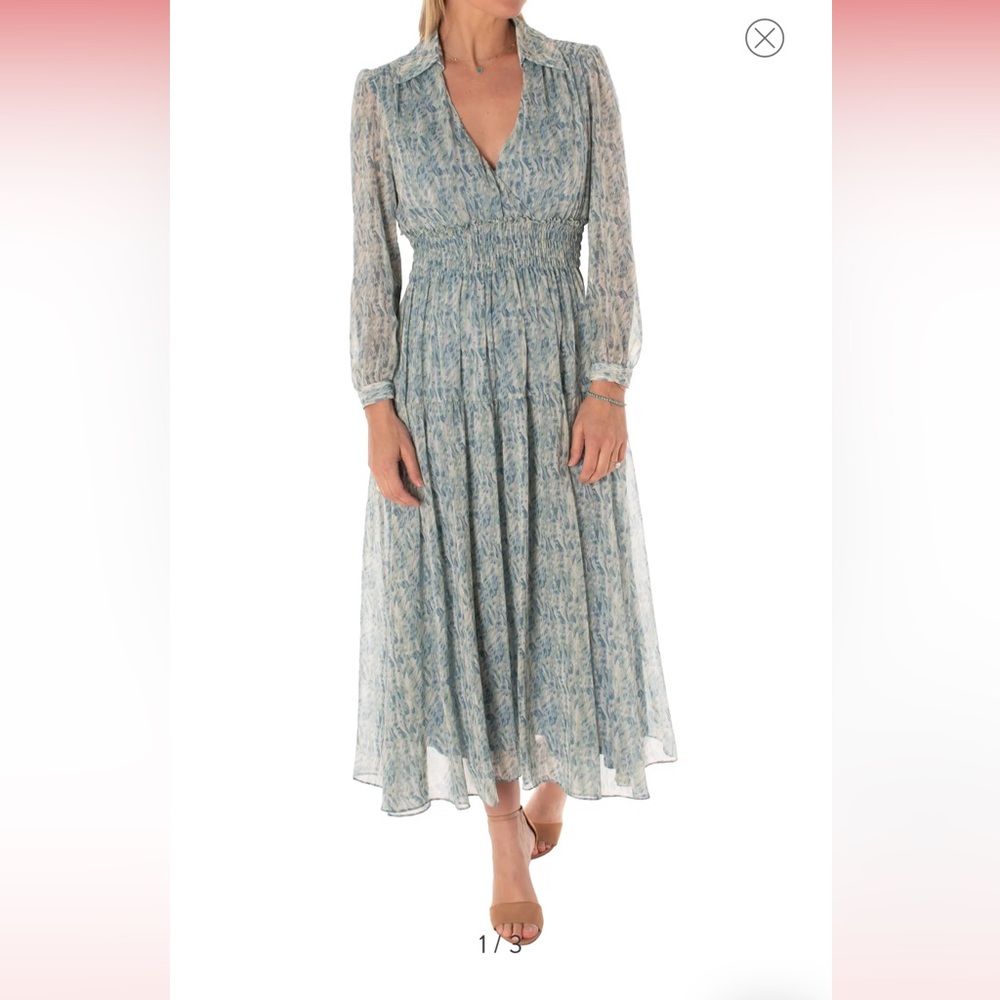 TAYLOR DRESSES Long Sleeve Smocked Maxi
Dress - Picture 1 of 11